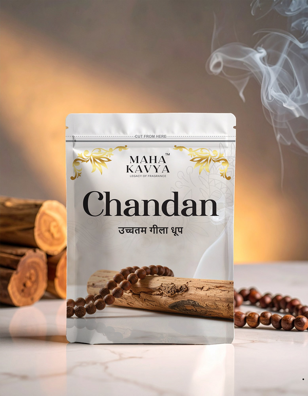 Chandan Geela Dhoop (Premium Wet Dhoop) – Pure Sandalwood Devotional Fragrance